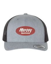 Load image into Gallery viewer, Mersey Trucker Hat - Heather Grey/Black
